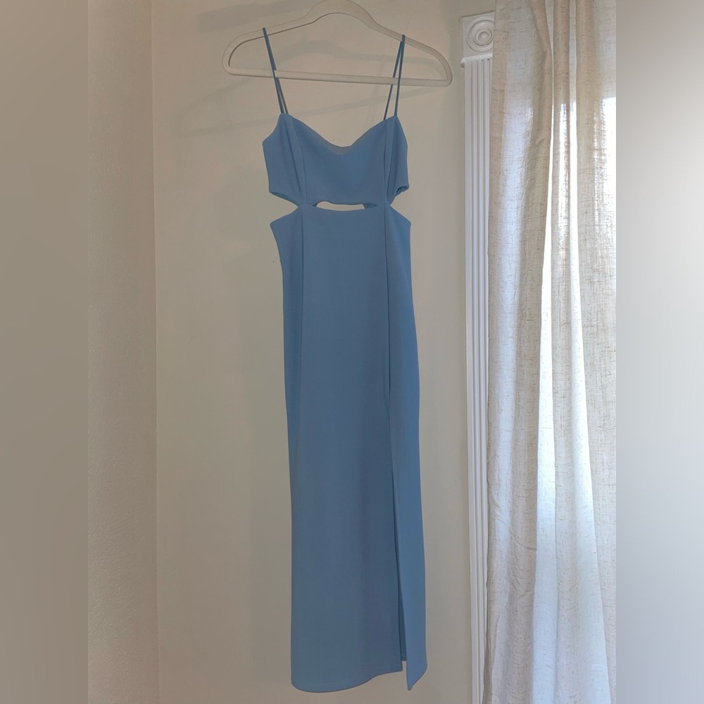 NEVER WORN Hello Molly light blue dress
